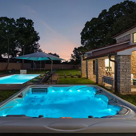 Cozy In With Outdoor Swimming Pool Šajini